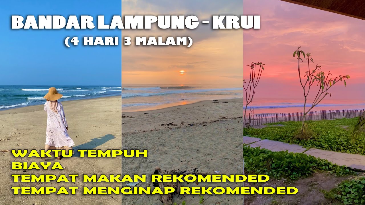 PERJALANAN BANDARLAMPUNG - KRUI PESISIR BARAT !! REKOMENDASI MIE AYAM ENAK DI KRUI !!