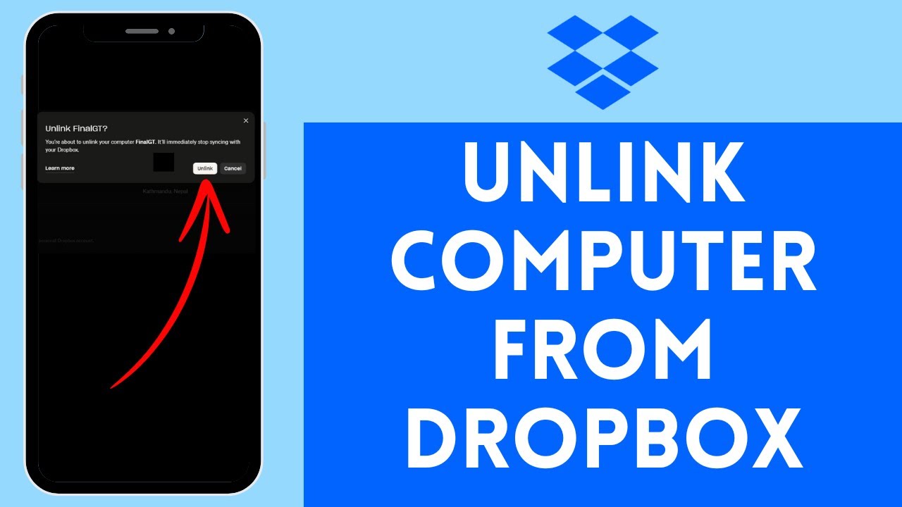 How to Disconnect Computer From Dropbox (2024) | Dropbox Tutorial