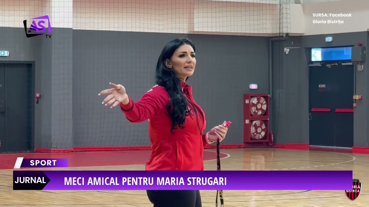 Meci amical pentru Maria Strugari