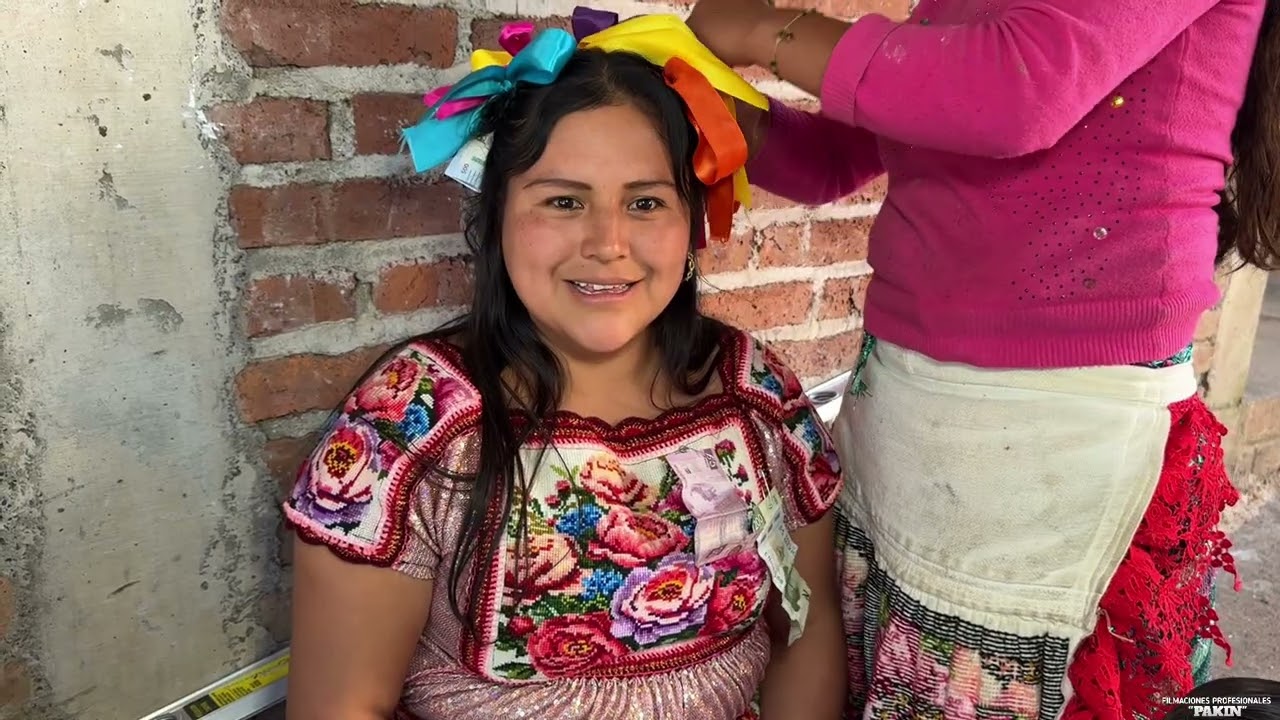 Adorno del templo Fiesta En honor a la inmaculada Virgen de la Concepción | Cocucho Michoacán.