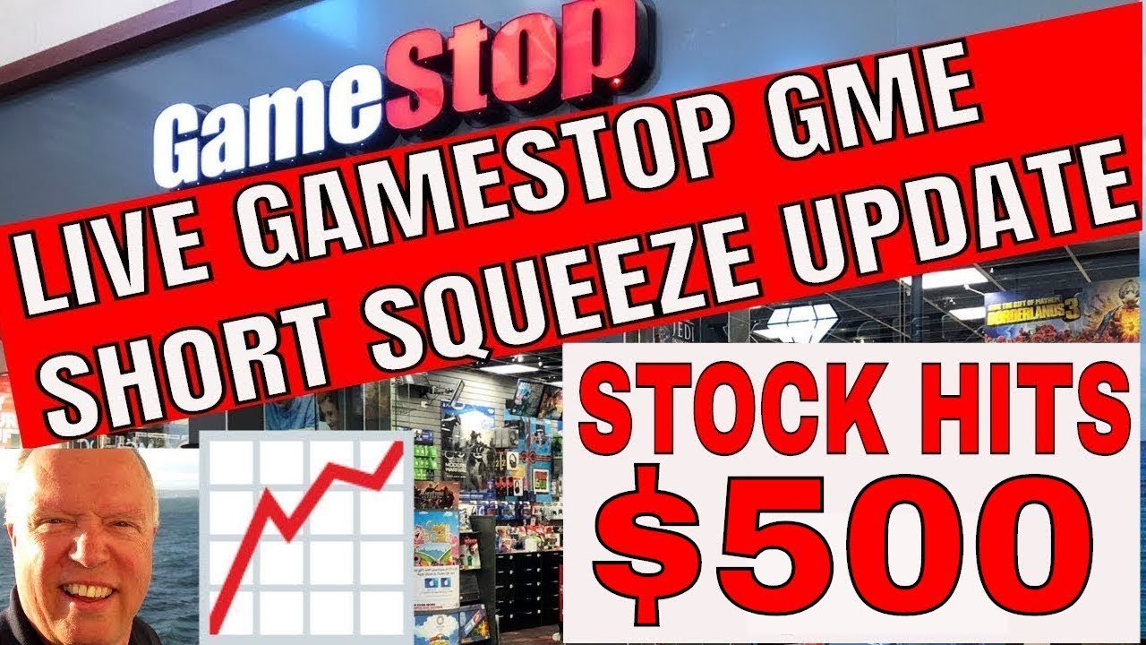 Gamestop GME Short Squeeze Live News and Updates with Stock Markets With Bruce