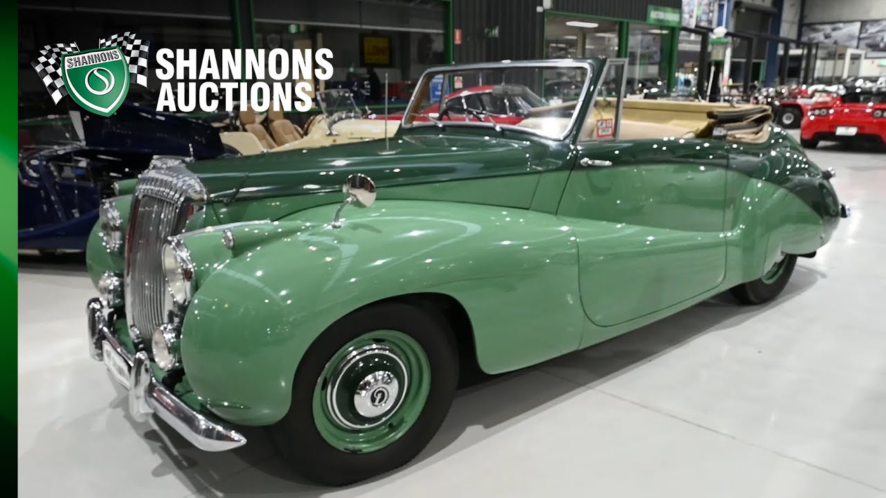 1950 Daimler DB18 Sports Drophead Barker Body - 2023 Shannons Autumn Timed Online Auction