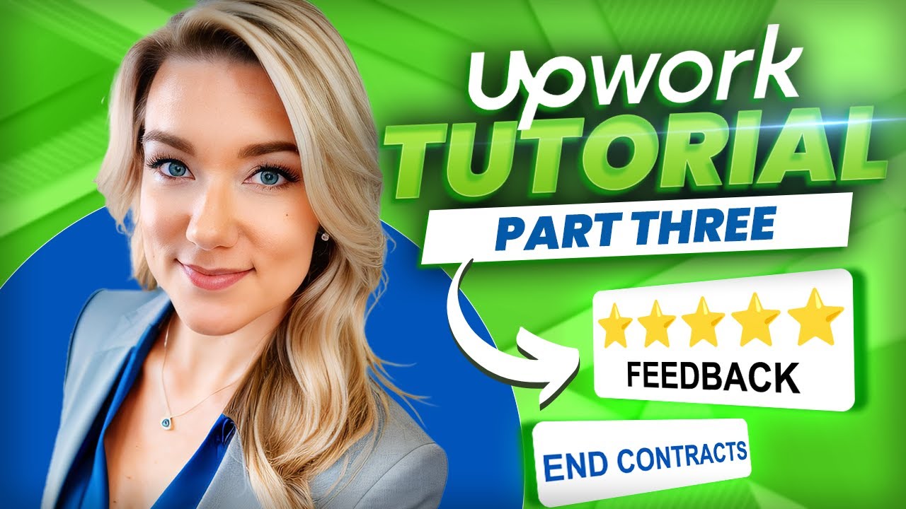 Учебное пособие Upwork для начинающих. Часть 3: ОТЗЫВЫ, 5-звёздочные рейтинги и завершение контра...