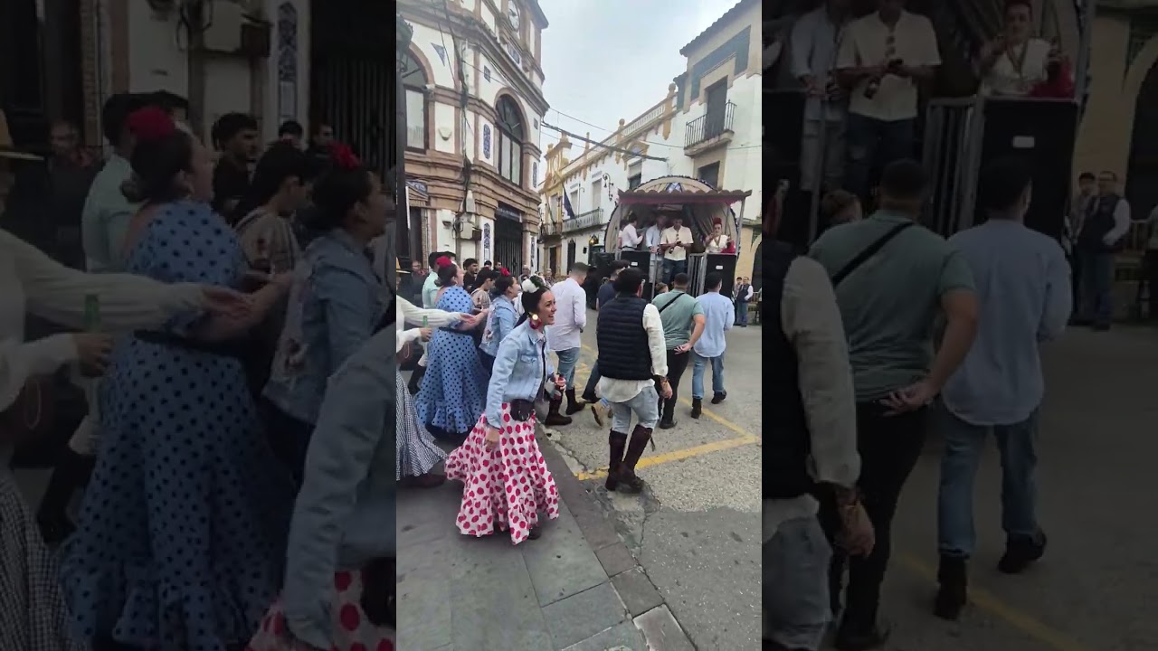 DOMINGO DE ROMERIA DE ALHARILLA 2025: Tradicional desfile de carretas y Caballos. Arjonilla.