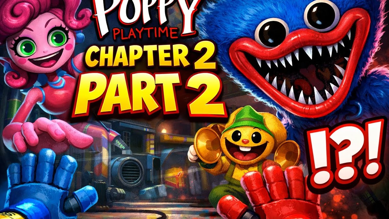 I played | POPPY PLAY TIME CHAPTER 2 | Part 2