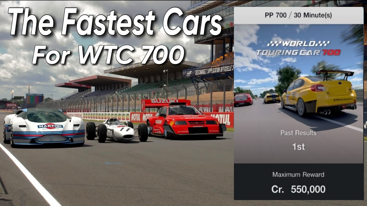 Gran Turismo 7: Le Mans WTC 700 Best Cars ( Update 1.31 )