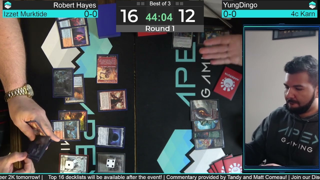 $5000 Modern Open | Izzet Murktide vs 4c Karn | Round 1