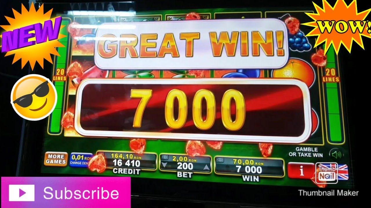 MEGA HUGE WIN BURNING HOT FRUITS BET 200 SLOT MACHINE- PĂCĂNELE
