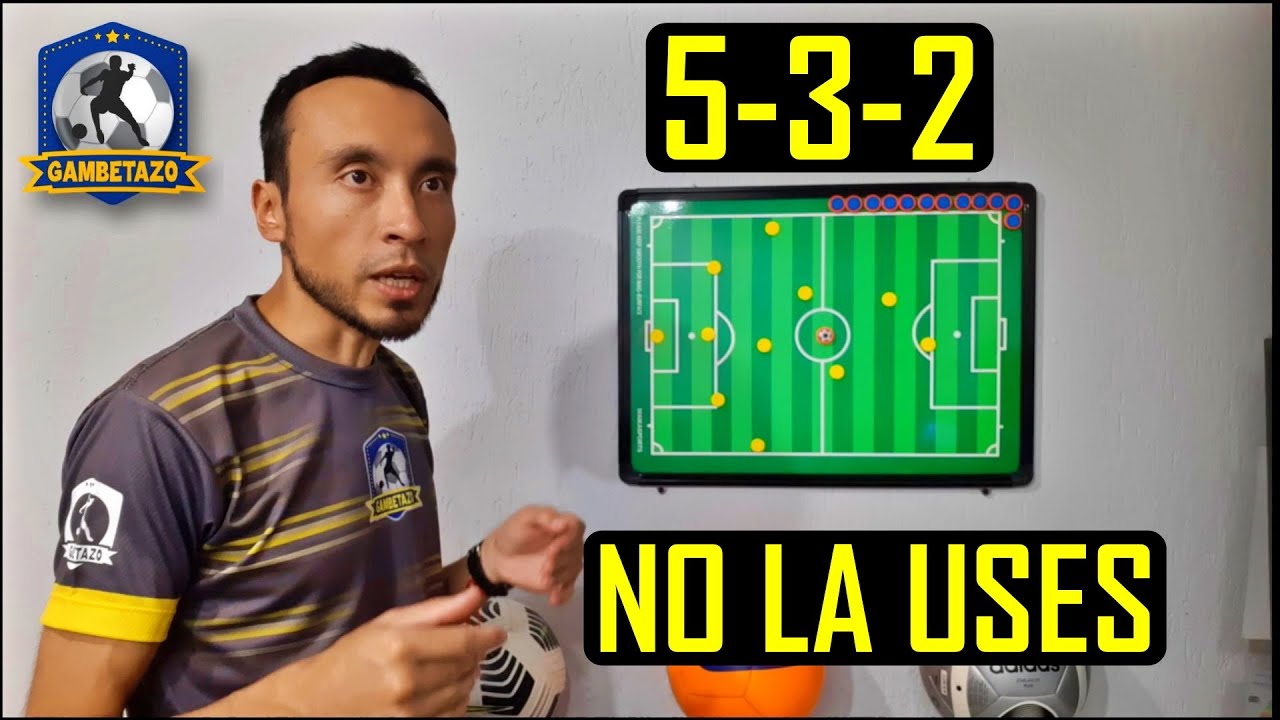 ️⚽️ Formación 5-3-2: Como JUGAR en Cada POSICION - Alineación - Sistema de JUEGO Táctico