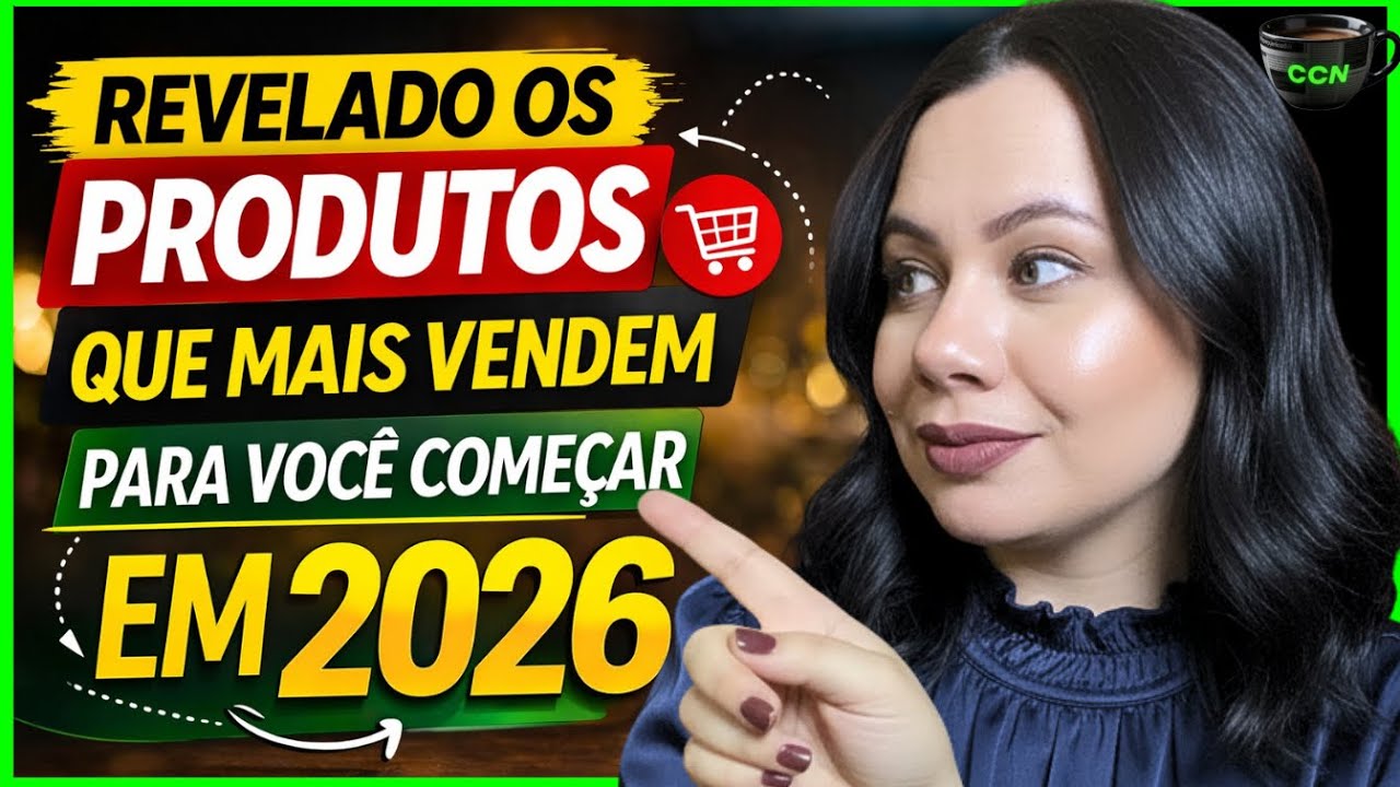 Pra você começar: Pesquisa revela os produtos que mais vendem na internet em 2026 