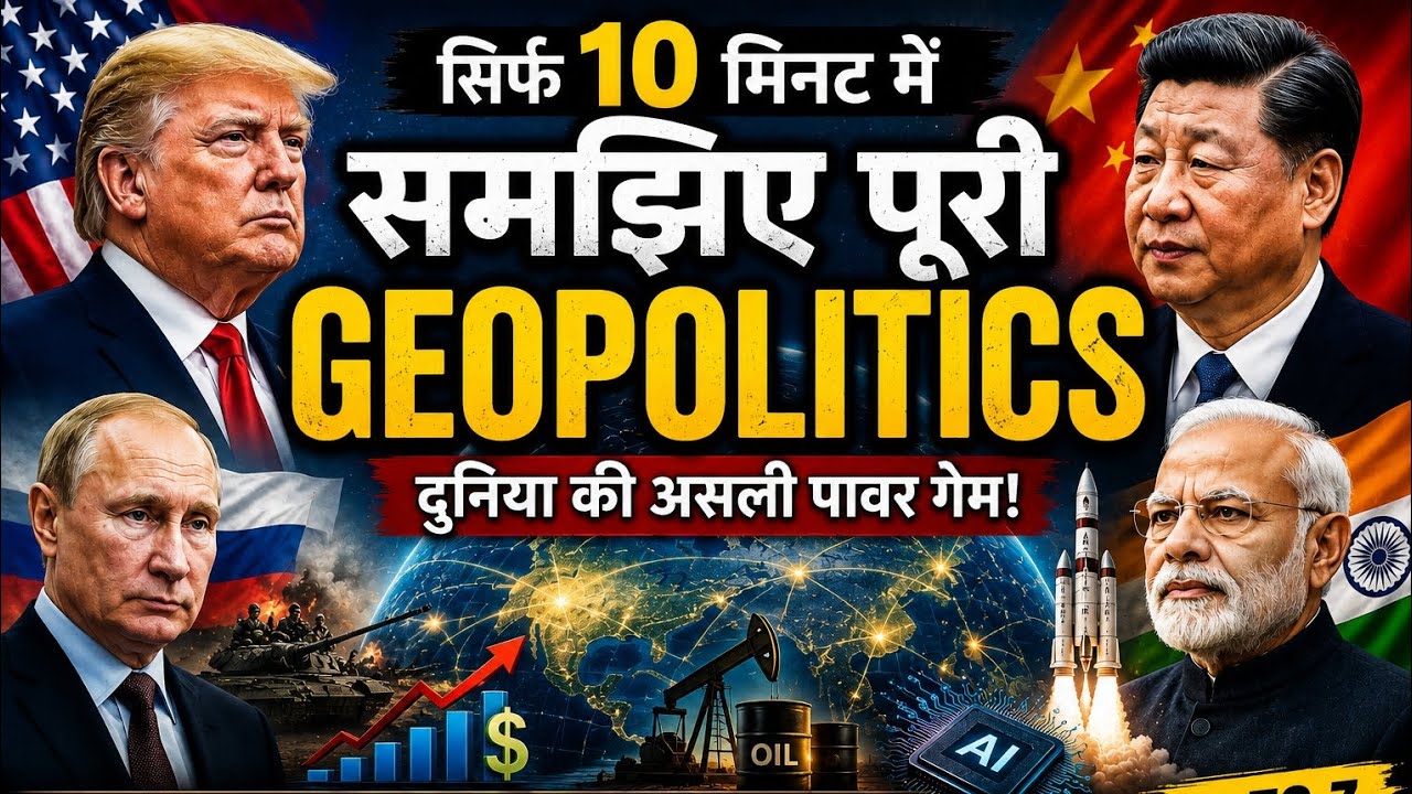 Entire Geopolitics Explained in 10 Minutes | The Real Power Game of the World#entiregeopolitics#war