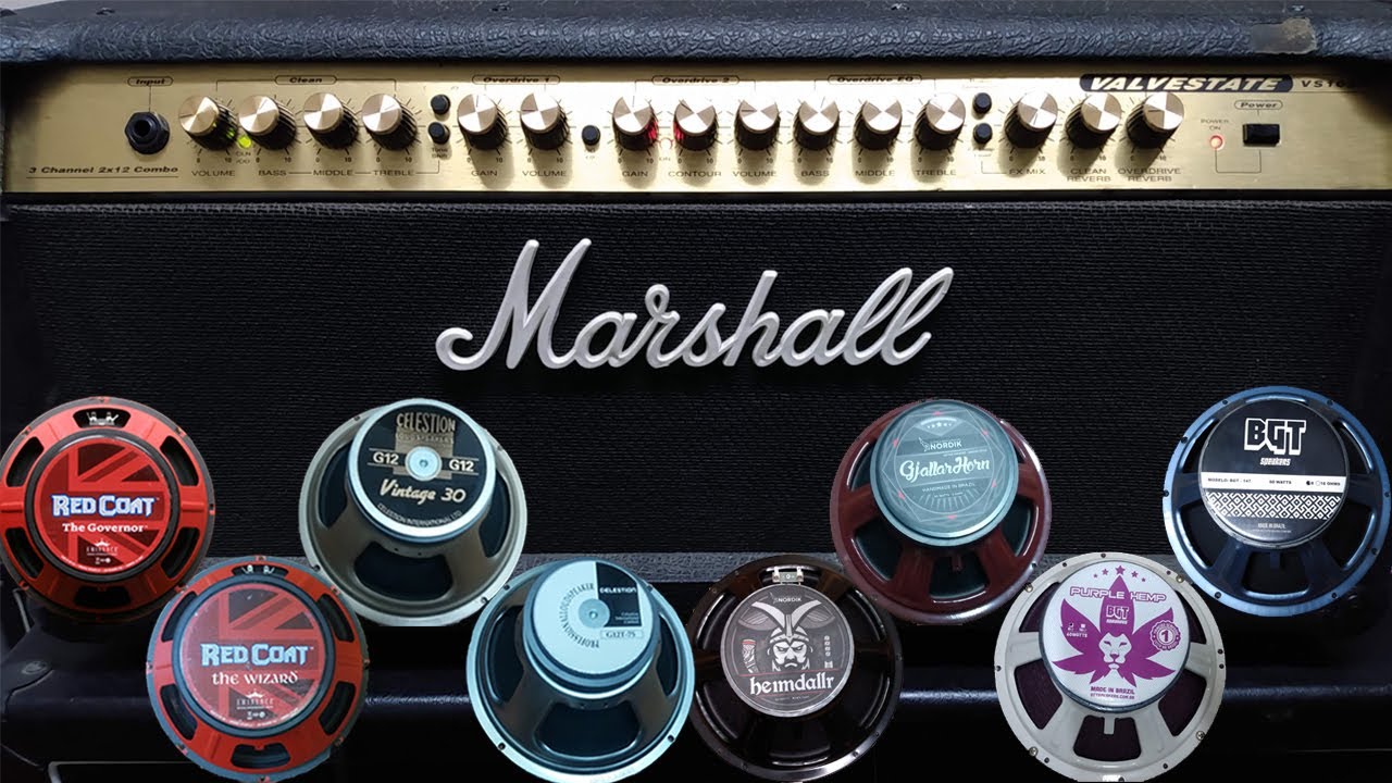 Marshall Valvestate VS102R - Review (Celestion, Eminence, Nordik & BGT)