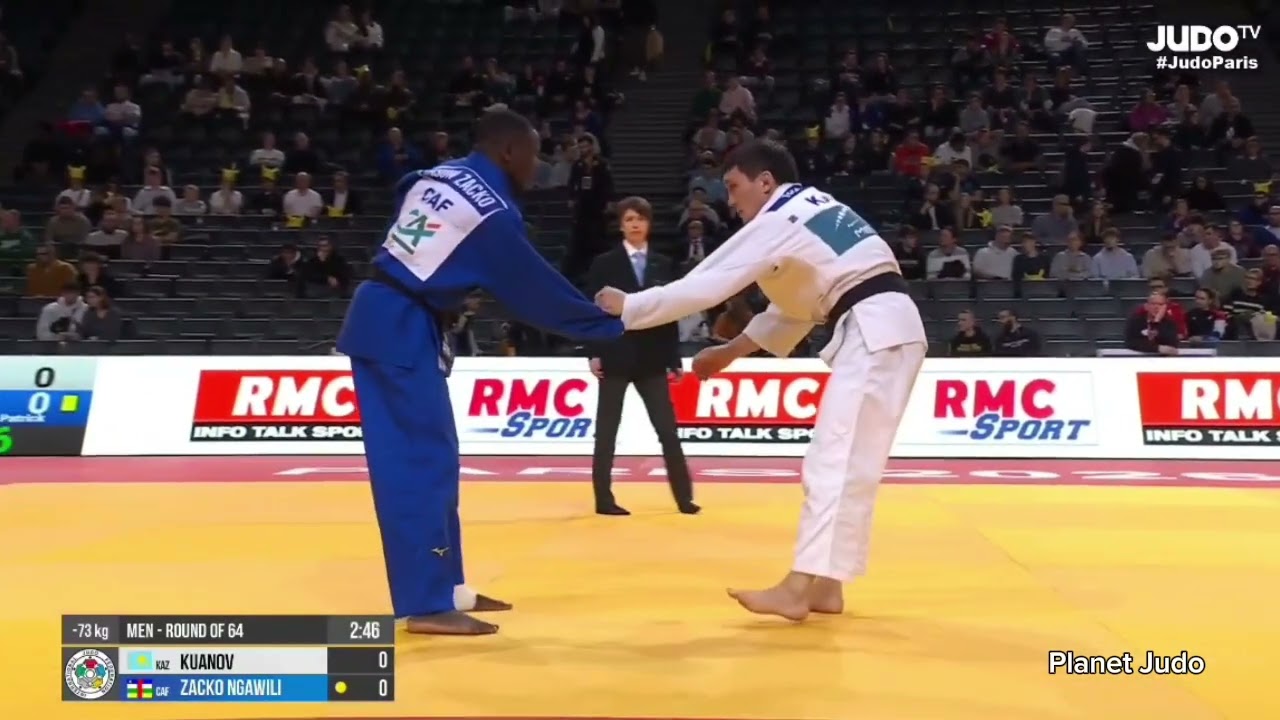 Yesset KUANOV 🇰🇿 🆚️ Jason Patrick ZACKO NGAWIILI 🇨🇫 | 1/32финала-73кг | Большой Шлем Париж 2026