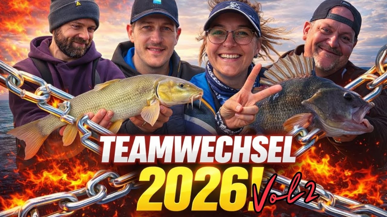 Teamwechsel 2026: Diese Angler schlagen neue Wege ein! Vol.2
