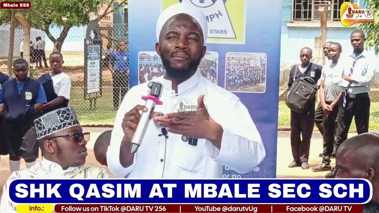 SHEIKH QASIM RAMADHAN'S VISIT TO MBALE SEC SCH.  part2