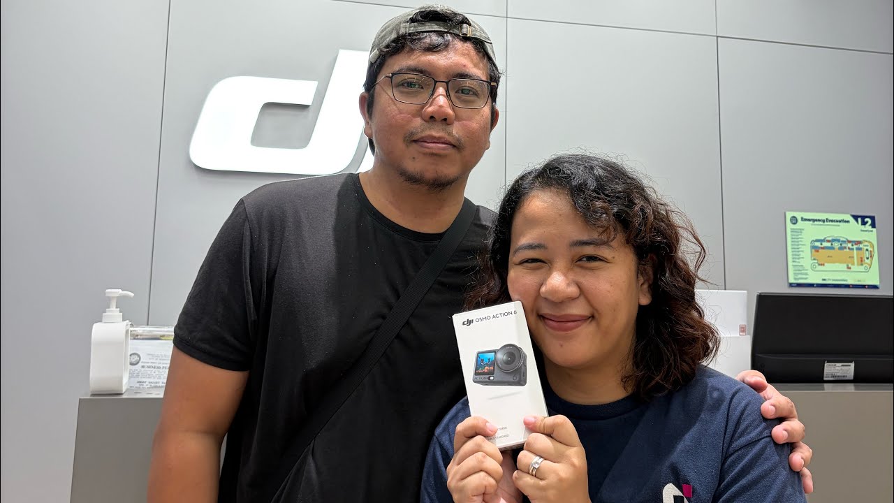 Our first camera. DJI Osmo Action 6.