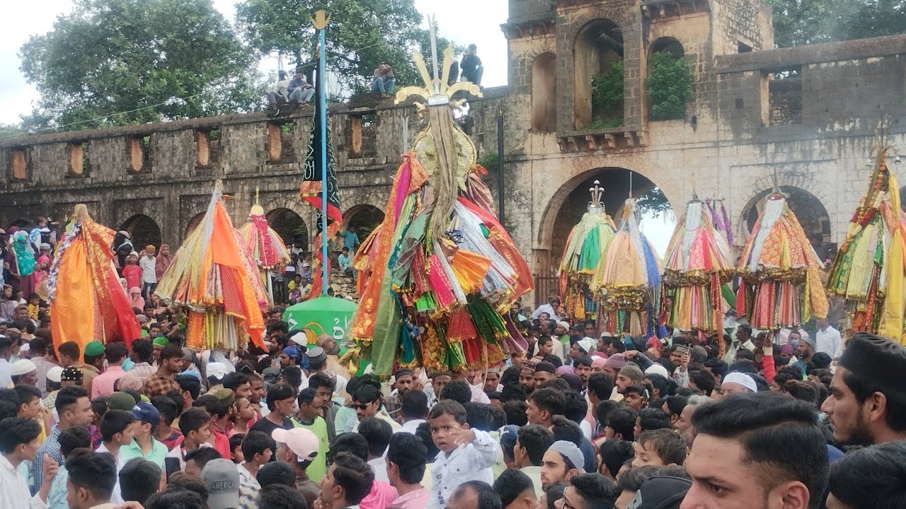 10th Moharram Celebration in Basavakalyan.  Hk24News