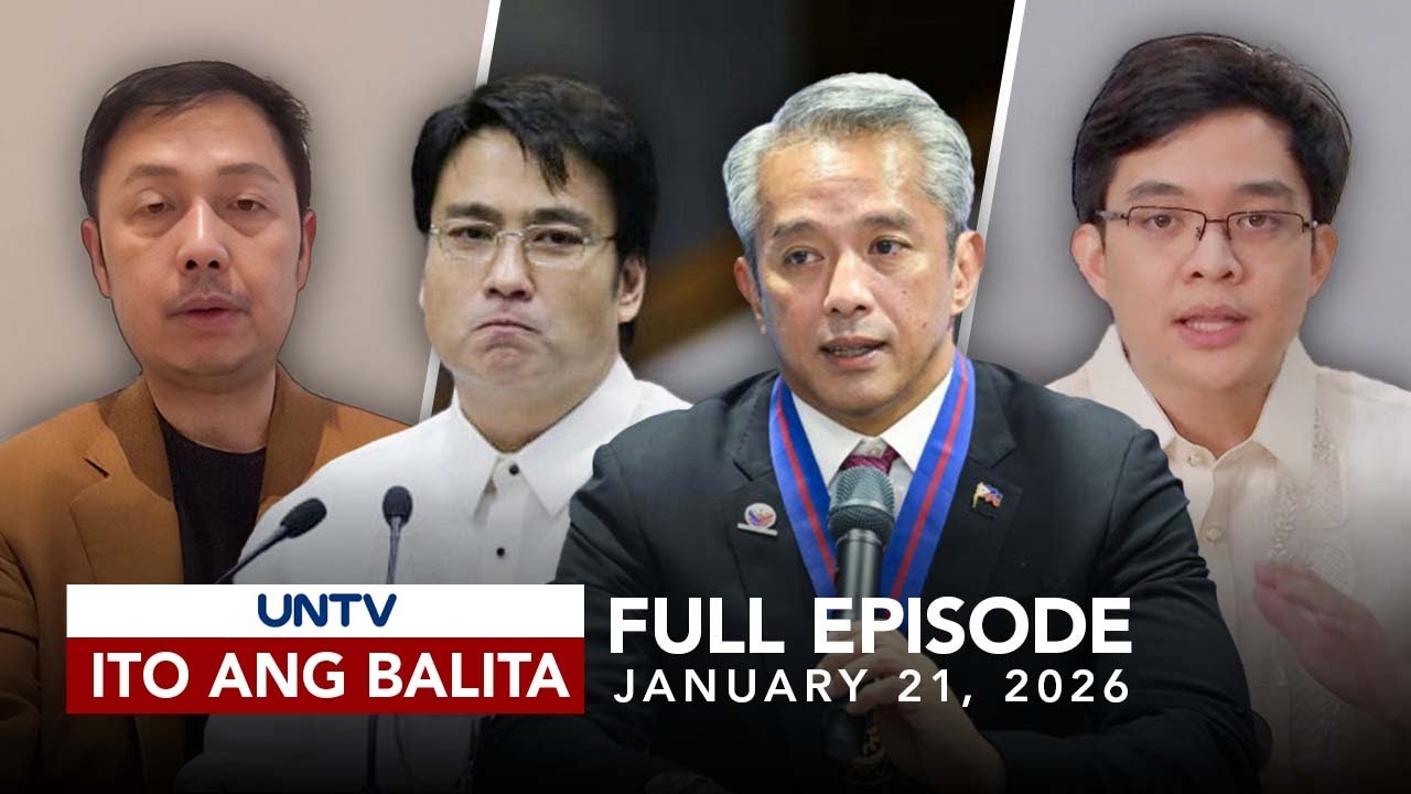 UNTV: Ito Ang Balita | January 21, 2026