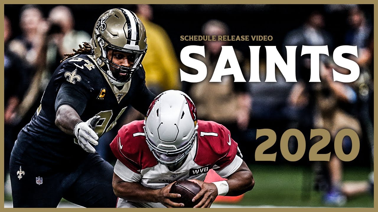 Saints Schedule Release Video for 2020 NFL Season | New Orleans Saints