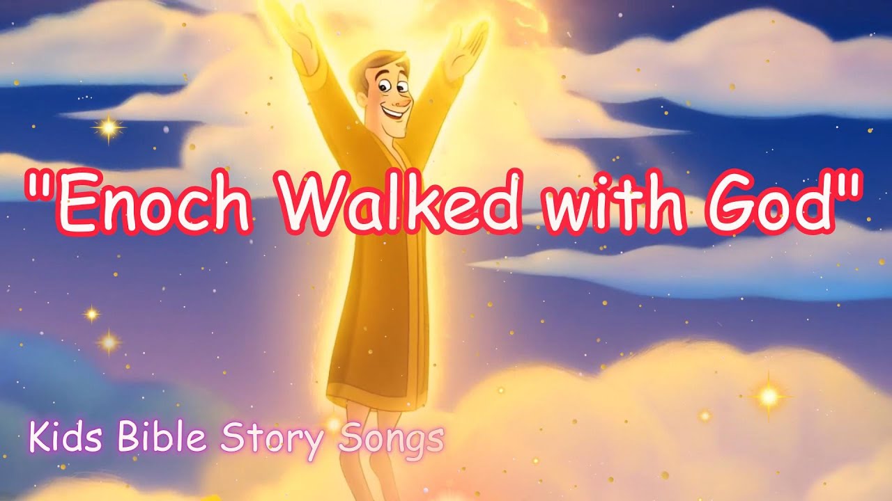 🎶 Enoch Walked with God | Bible Song for Kids | Animated Christian Music