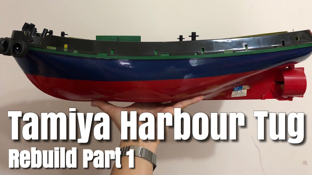 Tamiya Dickie Harbour Tug Rebuild (Part 1)