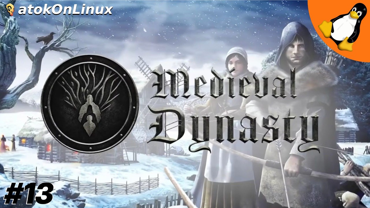Medieval Dynasty #13 - On va miner ? | atokOnLinux