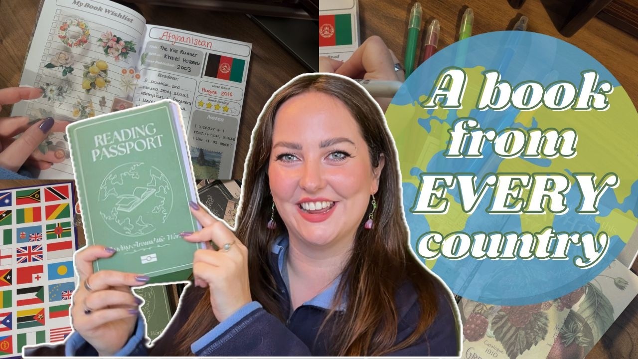 Reading a book from every country challenge // Journal with me!