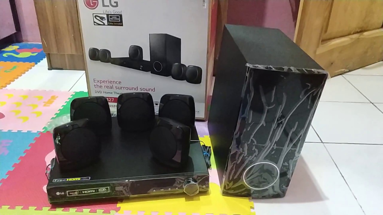 Unboxing LG LHD427 Home Theater (Bahasa Indonesia)