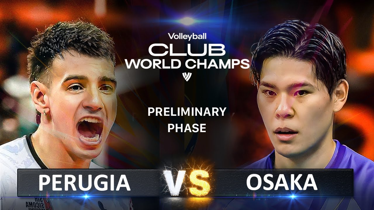 Perugia (Italy) vs Osaka (Japan) | Volleyball Club World Championship 2025