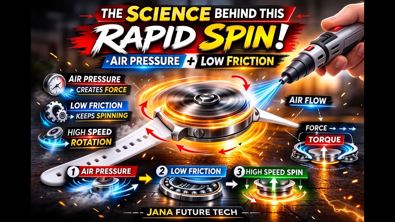 The Physics of Rapid Rotational Motion Explained