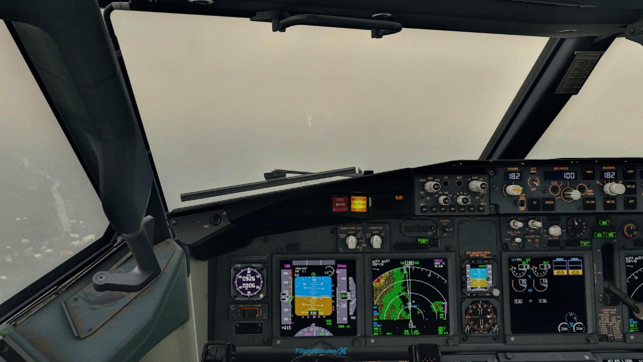 DUAL ENGINE FAILURE LOW VISIBILITY EMERGENCY LANDING | X PLANE