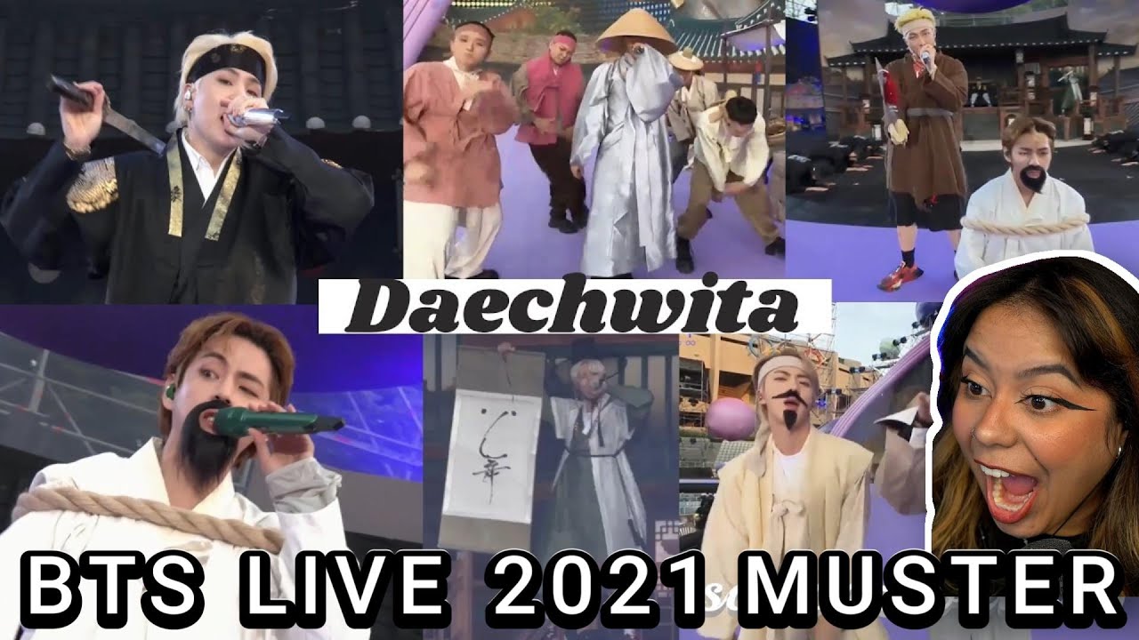 BTS - Daechwita (방탄소년단 - 대취타) Live 2021 Muster Sowoozoo | REACTION