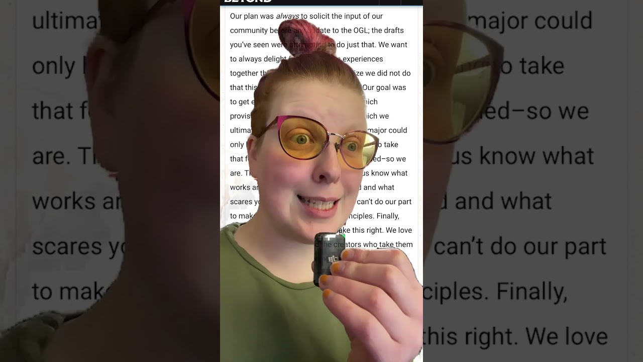 Exposing WoTC&rsquo;s lies and gaslighting Pt 5 #opendnd  #dndbegone