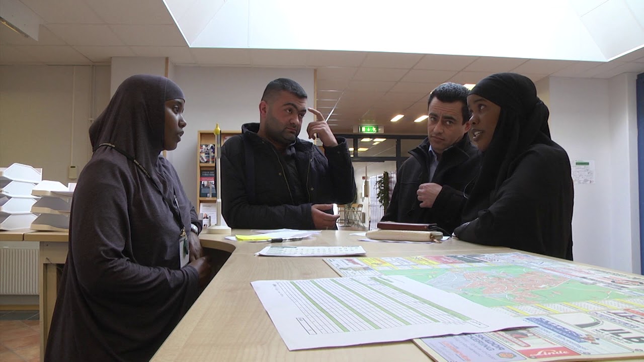 Somali-Swedish receptionist