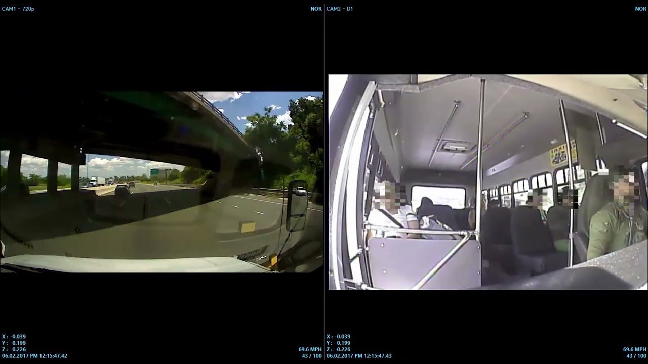 Xirgo Dashcam Bus Transportation Safety - Multi-cam