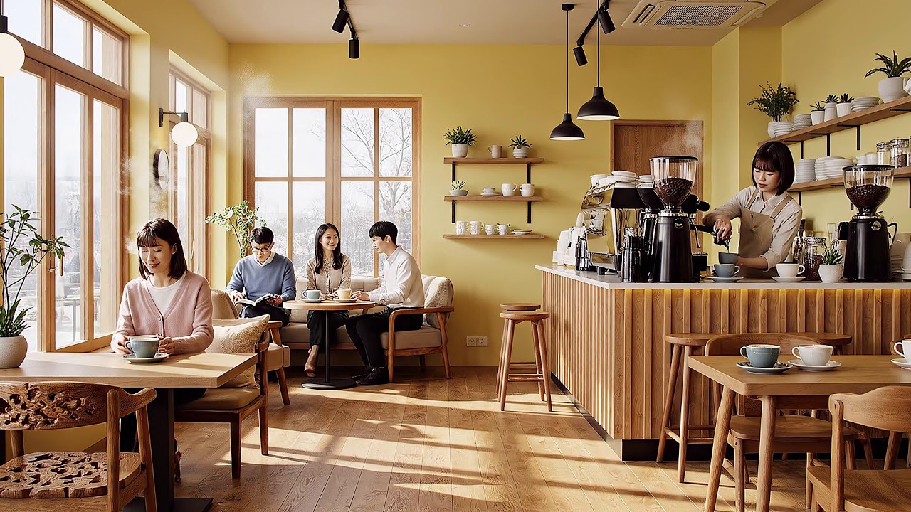 봄 공기를 따라 흐르는 커피하우스 재즈 🌿☕🎶