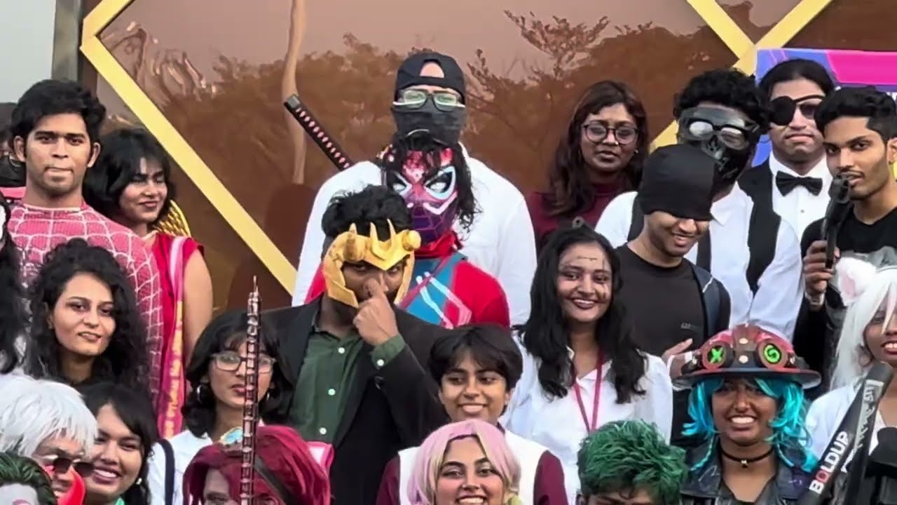 Comic Con 2025 Chennai - Real Indian Spider Man spotlight Pavitr Prabhakar and many more cosplay