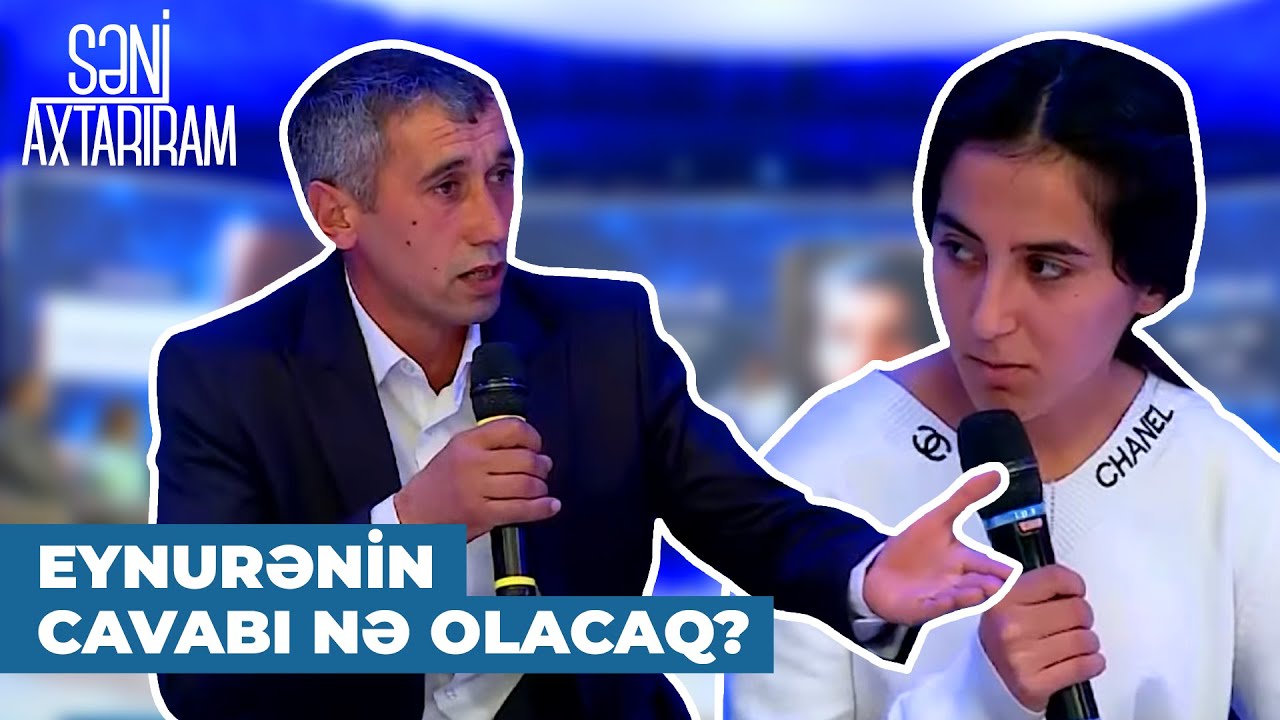 Səni Axtarıram|Eynurənin əmisi onu aparmaq üçün studiyaya gəldi|Ərdən çıxmış qadın nə gəzir qonşuda?