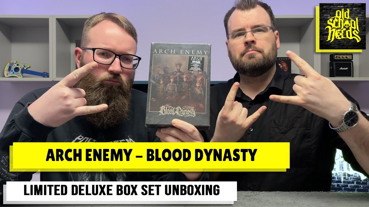Arch Enemy - Blood Dynasty - Limited Deluxe Box Set Unboxing