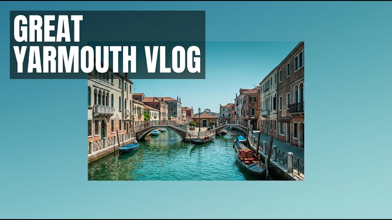 Yarmouth's Hidden Venice: The Waterways Venetian Gardens VLOG!