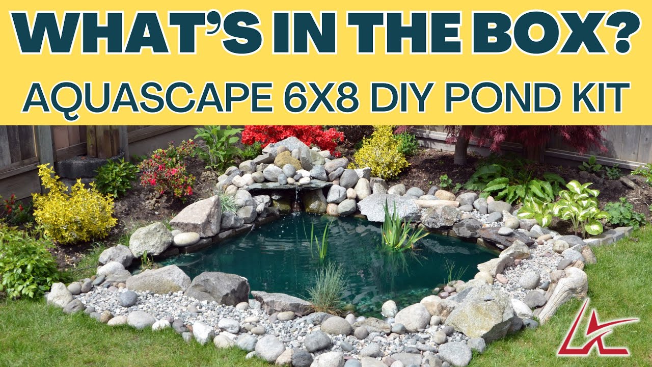 Aquascape 6x8 DIY Backyard Pond Kit
