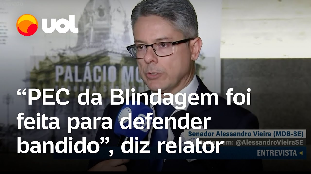 'PEC da Blindagem foi feita para defender bandido', diz relator do projeto em comiss&atilde;o do Senado