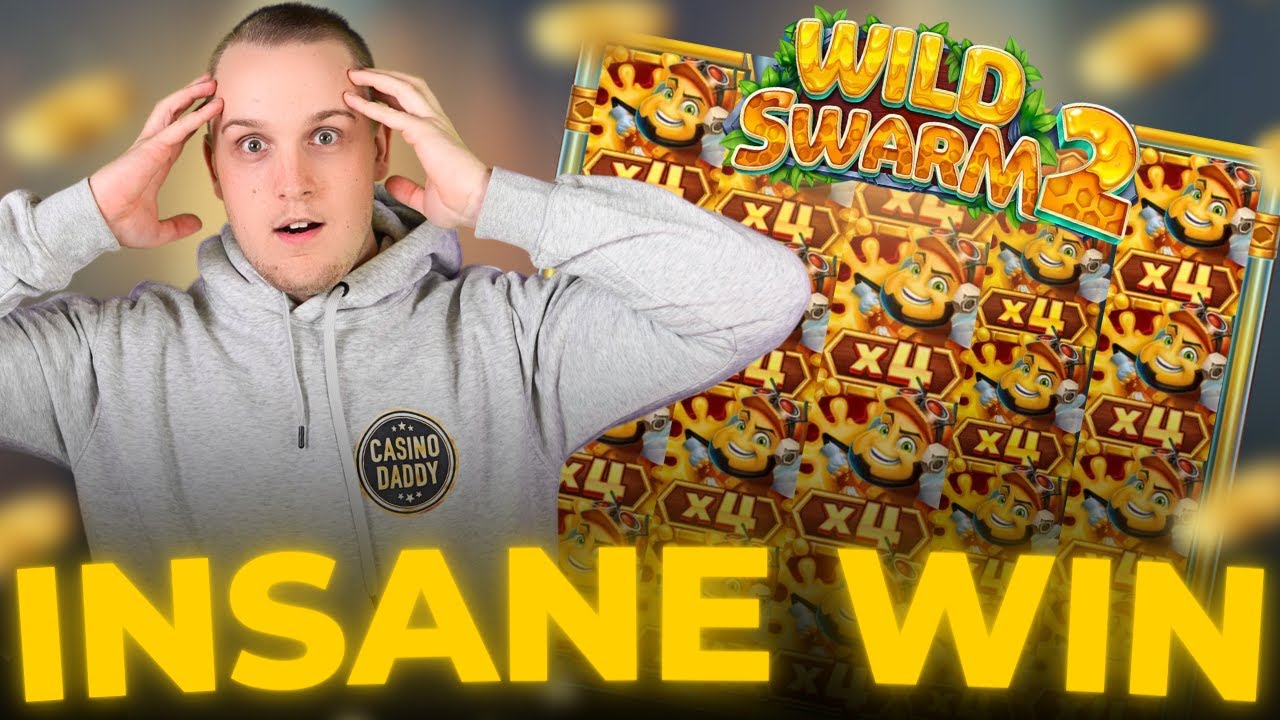 MASSIVE WIN ON WILD SWARM 2 WITH CASINODADDY 🐝