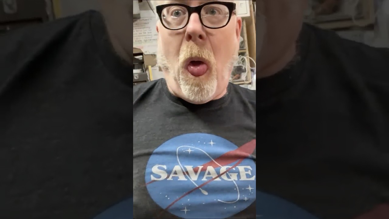 #AdamSavage Drops a One-of-a-Kind Object