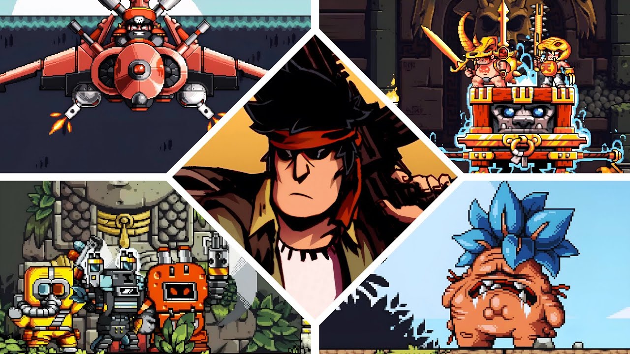 Mercenary Kings: Reloaded Edition - All Bosses + Ending