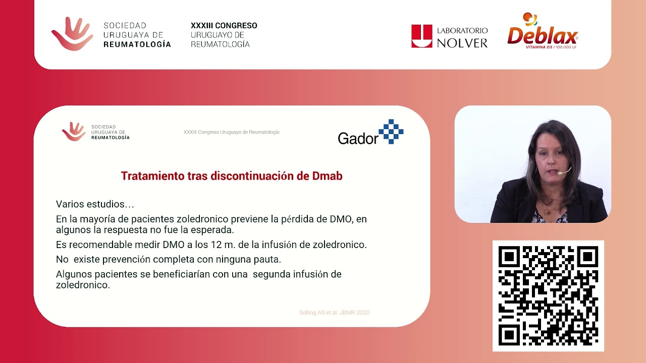 Valoración y tratamiento de la osteoporosis severa - Dra. Carolina Vargas