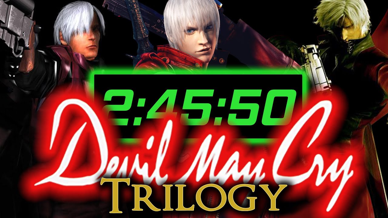 Devil May Cry 1-3 Trilogy Speedrun World Record in 2:45:50