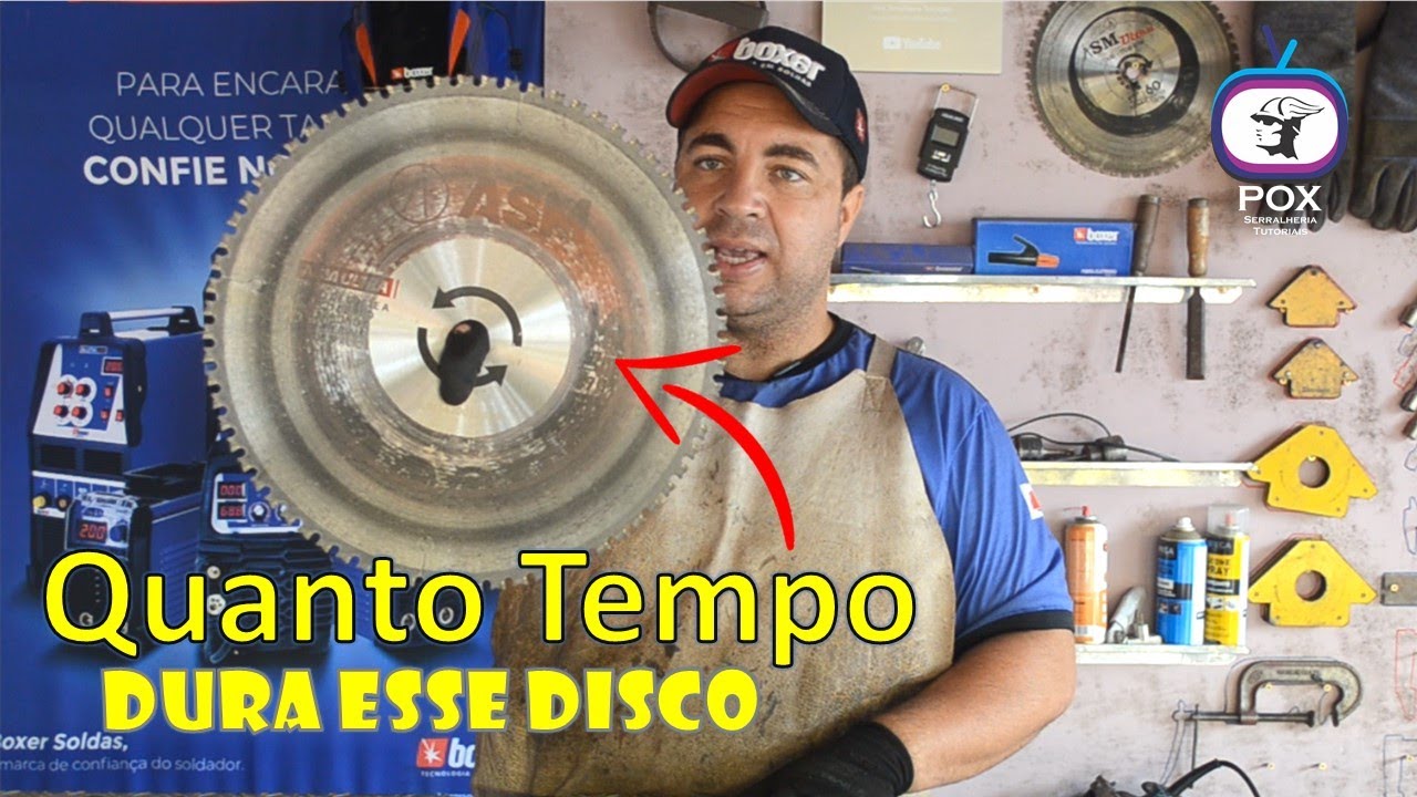 Quanto tempo dura esse Disco da @ASM Engenharia
