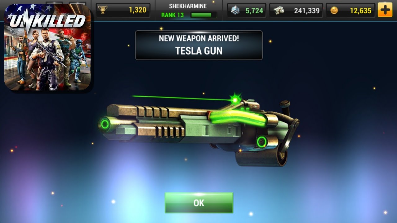 UNKILLED: TESLA GUN PURCHASED