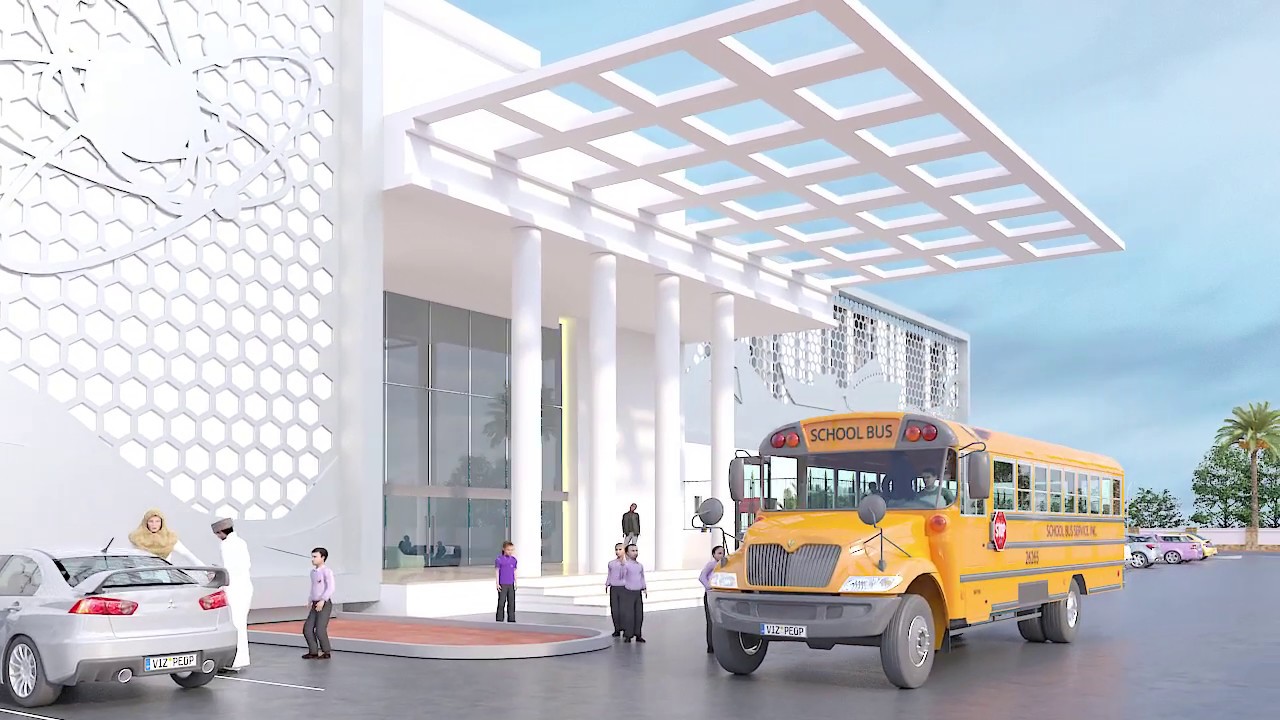 School 3D Architectural Animation Services,  3D Architectural Walkthrough Services in Muscat Oman